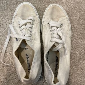 White superga sneakers (size 8)